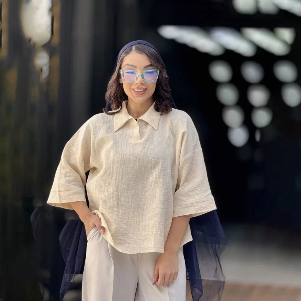 شومیز نخی زنانه آلیس